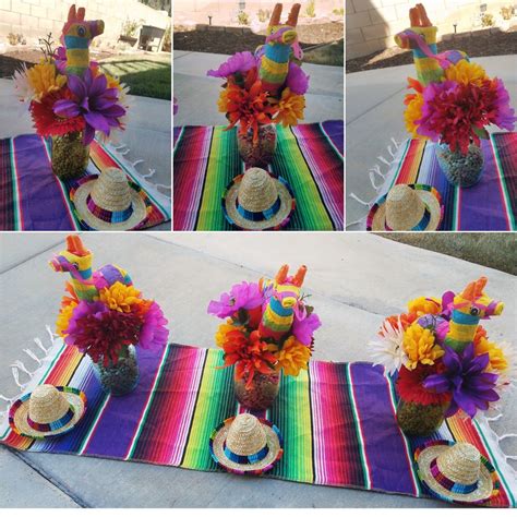 mexican fiesta party centerpieces|mexican centerpieces for parties.